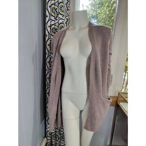 Madewell Mauve 56% Nylon, 30% Merino Wool, 10% Alpaca Cardigan Duster Size Women